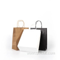 kraft paper bag clothing store shopping tote bag